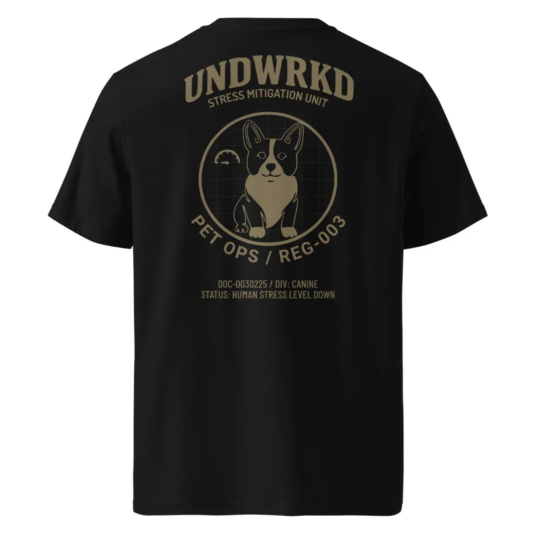 Pet Ops Dept. • Stress Mitigation Unit Shirt - UNDWRKD