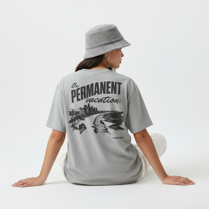 Anti-Hustle Dept. • On Permanent Vacation Tee