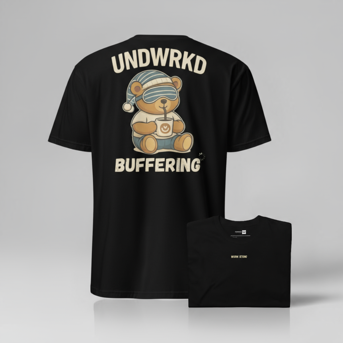 Bearly Working Dept. • Buffering Mode Tee