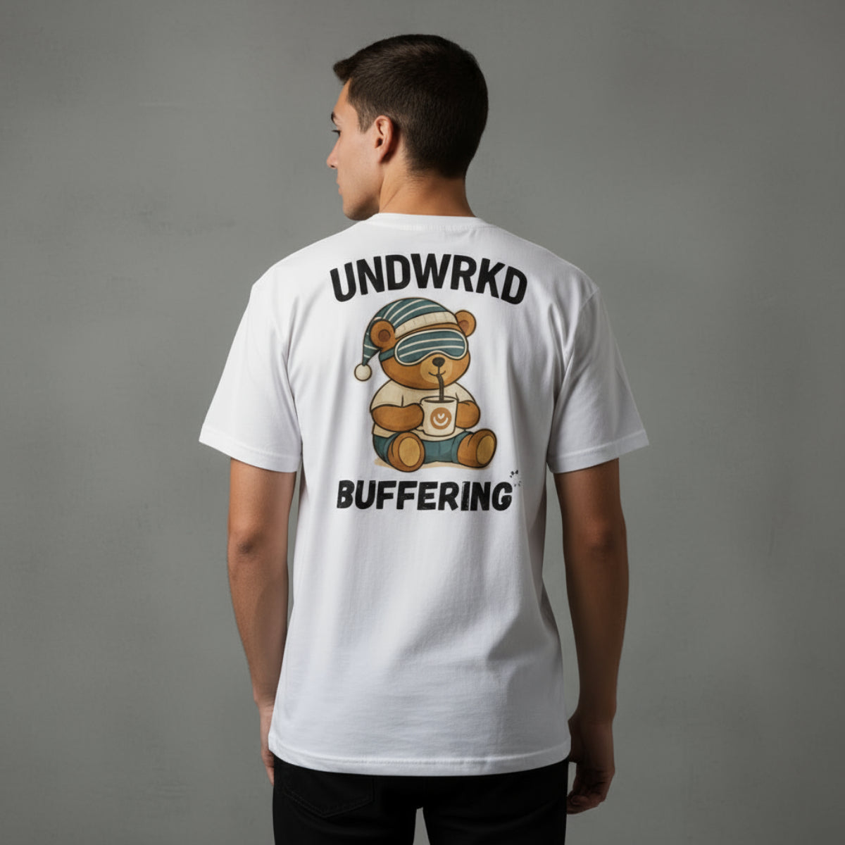 Bearly Working Dept. • Buffering Mode Tee