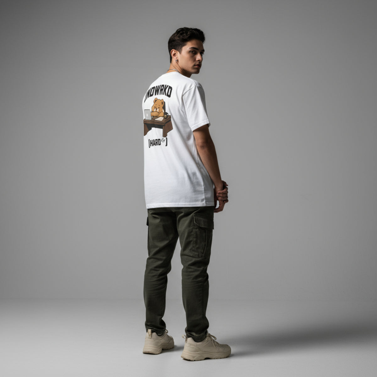 Bearly Working Dept. • Overworked (Hardly) Tee