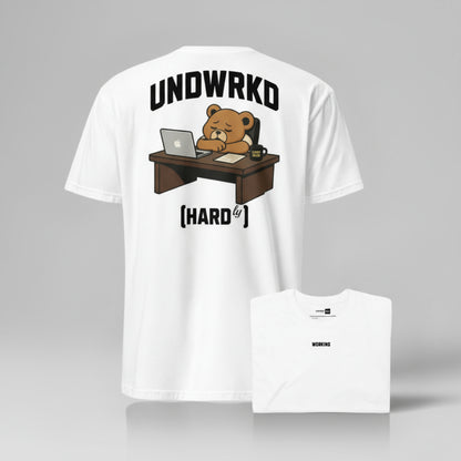 Bearly Working Dept. • Overworked (Hardly) Tee