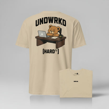Bearly Working Dept. • Overworked (Hardly) Tee