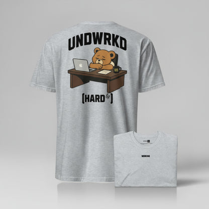 Bearly Working Dept. • Overworked (Hardly) Tee