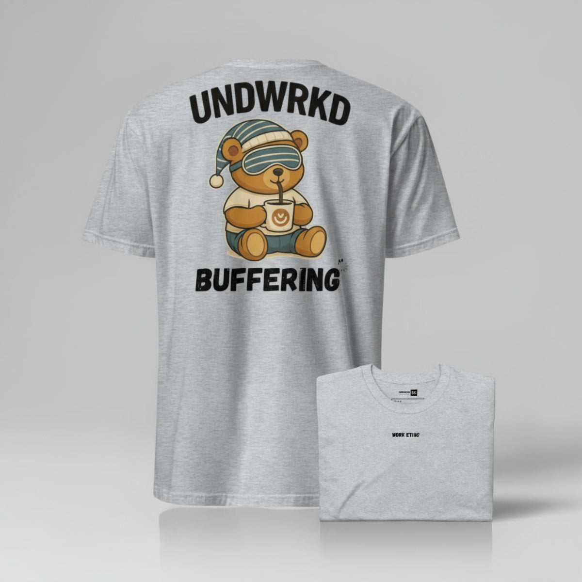 Bearly Working Dept. • Buffering Mode Tee